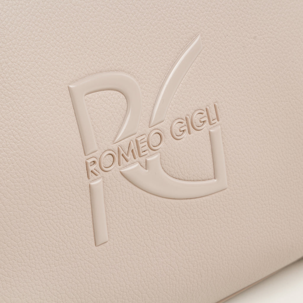 Borsa a mano beige da donna Romeo Gigli Milano Polly