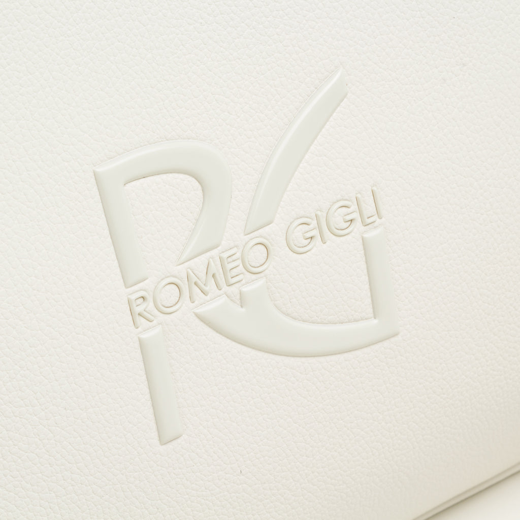 Borsa a mano bianca da donna Romeo Gigli Milano Polly