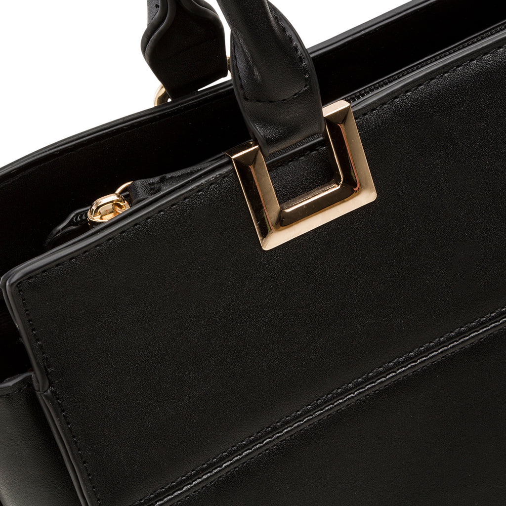 Borsa a spalla nera da donna Lora Ferres