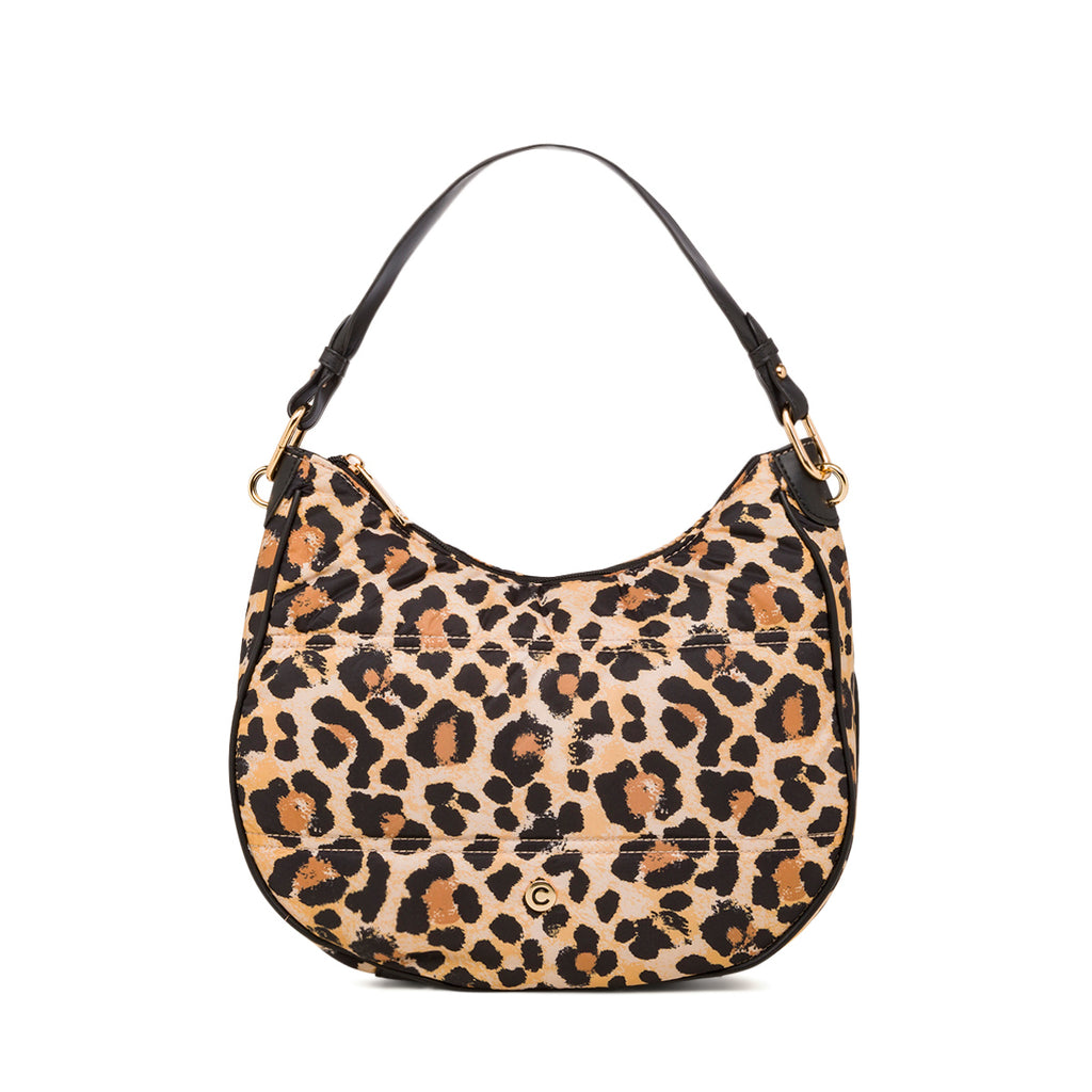 Borsa a spalla da donna leopardata Carrera Jeans