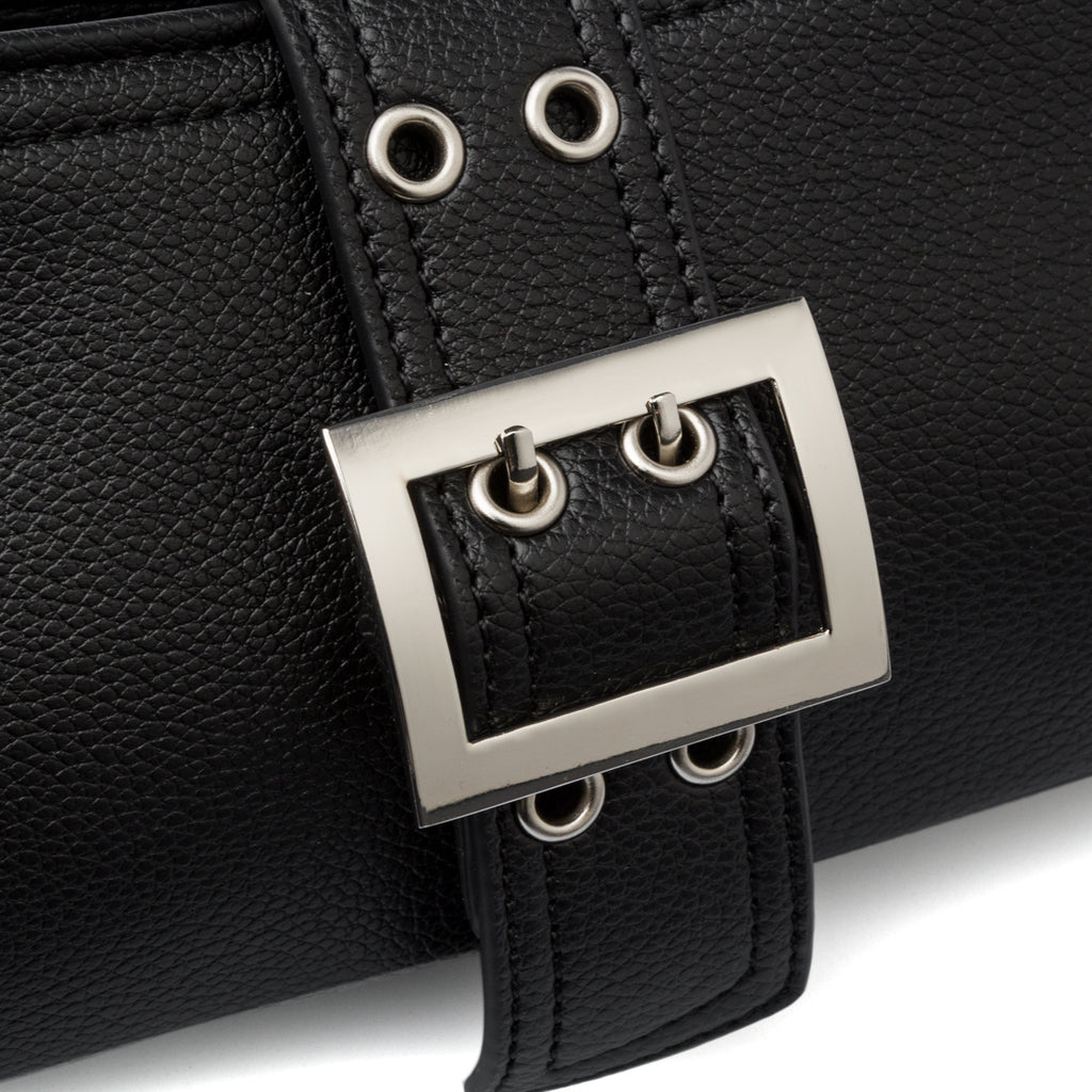 Borsetta nera da Donna con chiusura regolabile con fibbia Lora Ferres