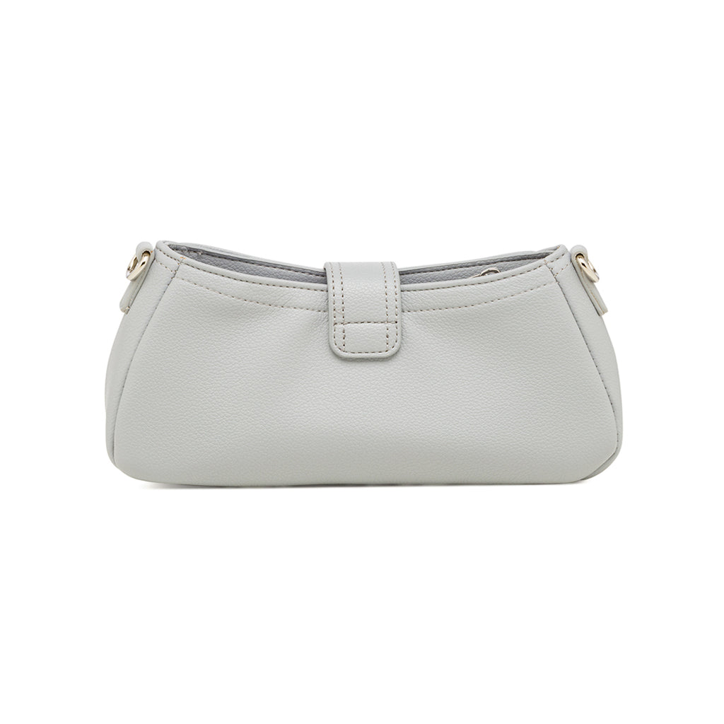 Borsa a Spalla Azzurra da Donna con Borchie e Fibbia frontale Lora Ferres