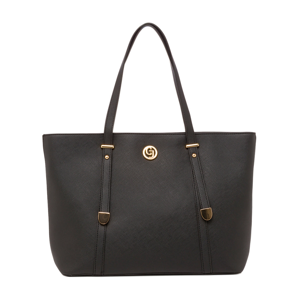 Borsa a spalla nera da Donna con logo Carrera