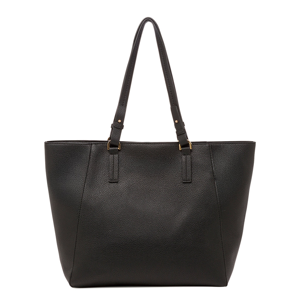 Borsa a spalla nera da Donna con logo Lumberjack