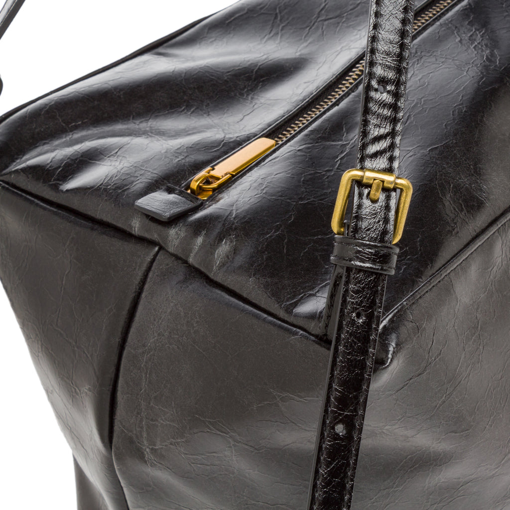 Borsa a spalla nera da Donna con logo Lora Ferres