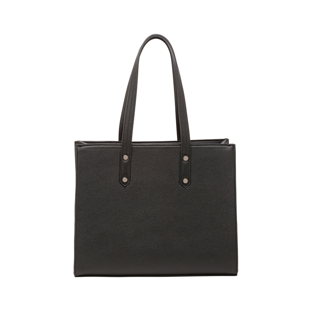 Borsa a spalla nera da Donna con tracolla rimovibile Lora Ferres