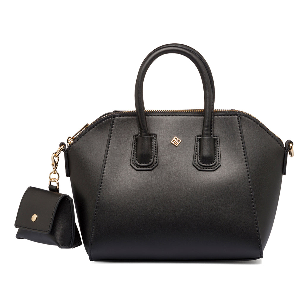 Borsa a mano nera da donna in "pelle vegana" Call It Spring Jaded