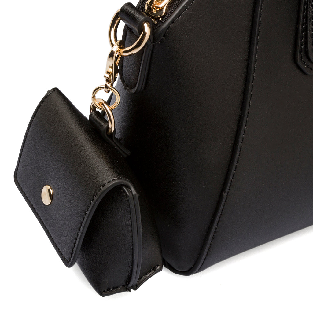 Borsa a mano nera da donna in "pelle vegana" Call It Spring Jaded