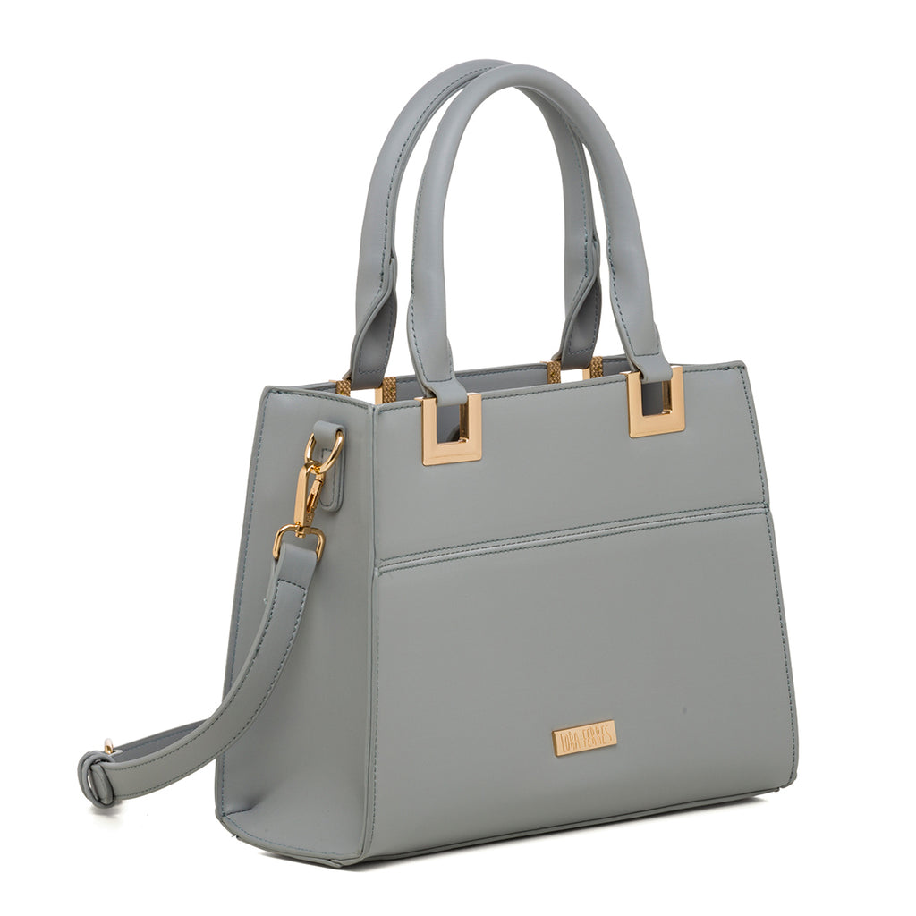 Borsa a mano azzurra da donna Lora Ferres