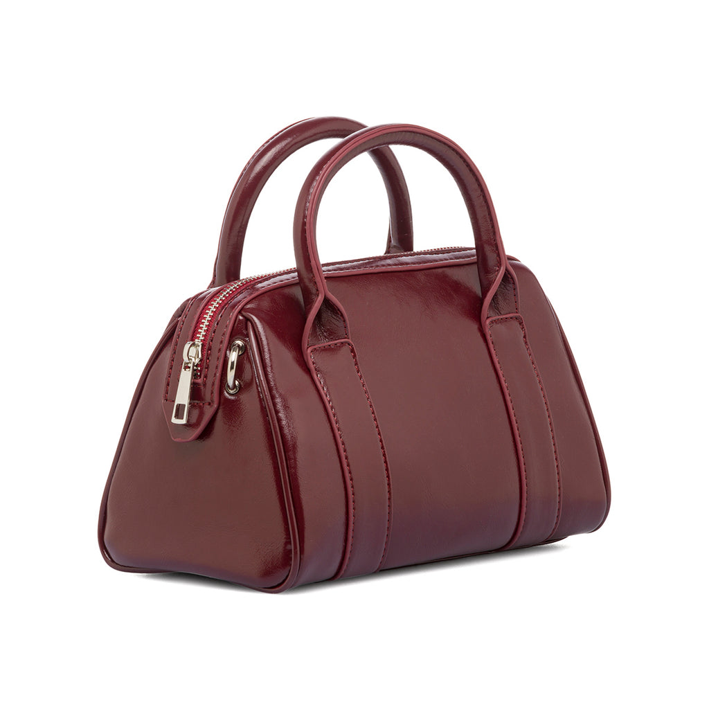 Borsa a mano bordeaux da donna Lora Ferres