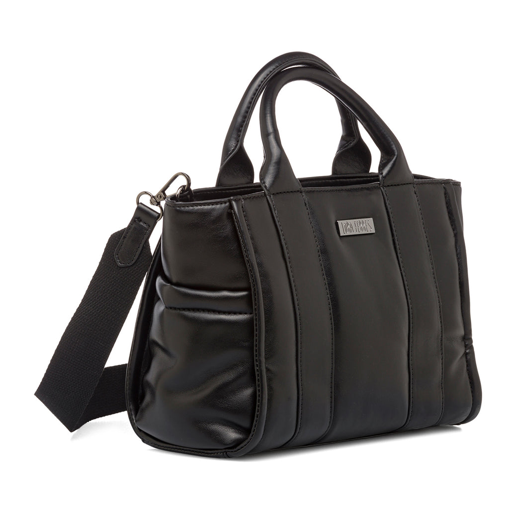 Borsa a mano Nera da Donna con logo Lora Ferres