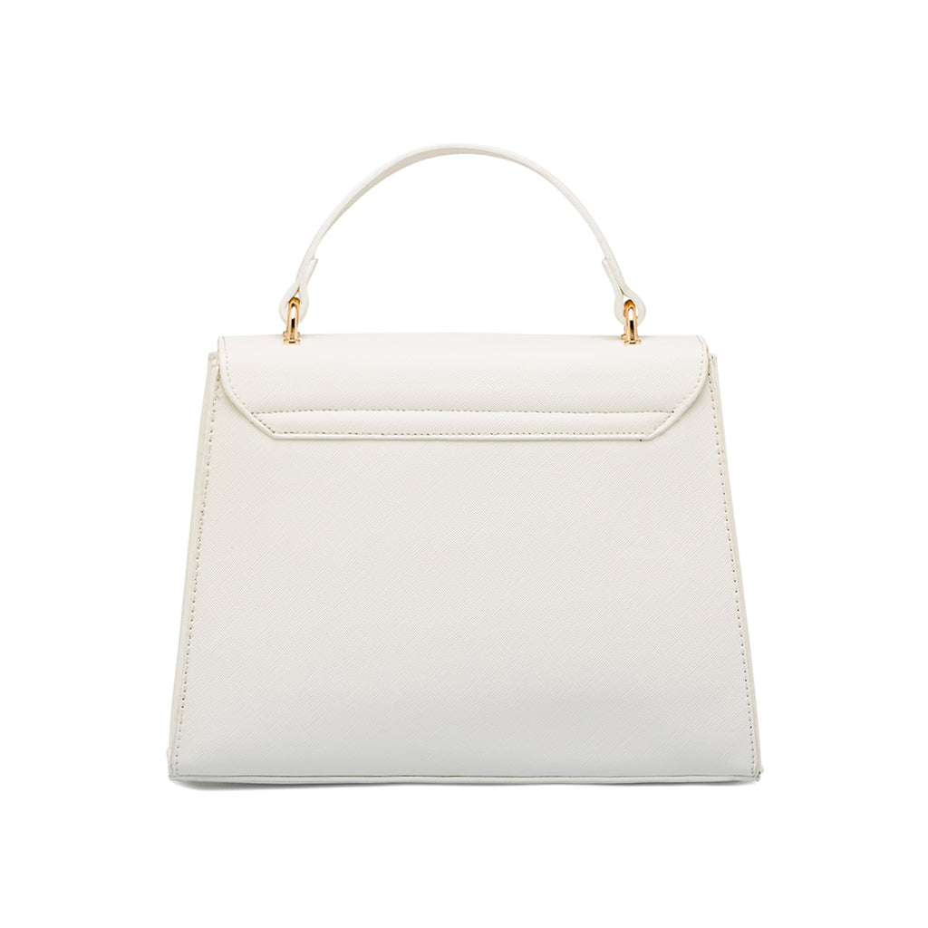 Borsa a mano bianca da Donna con tracolla rimovibile Lora Ferres