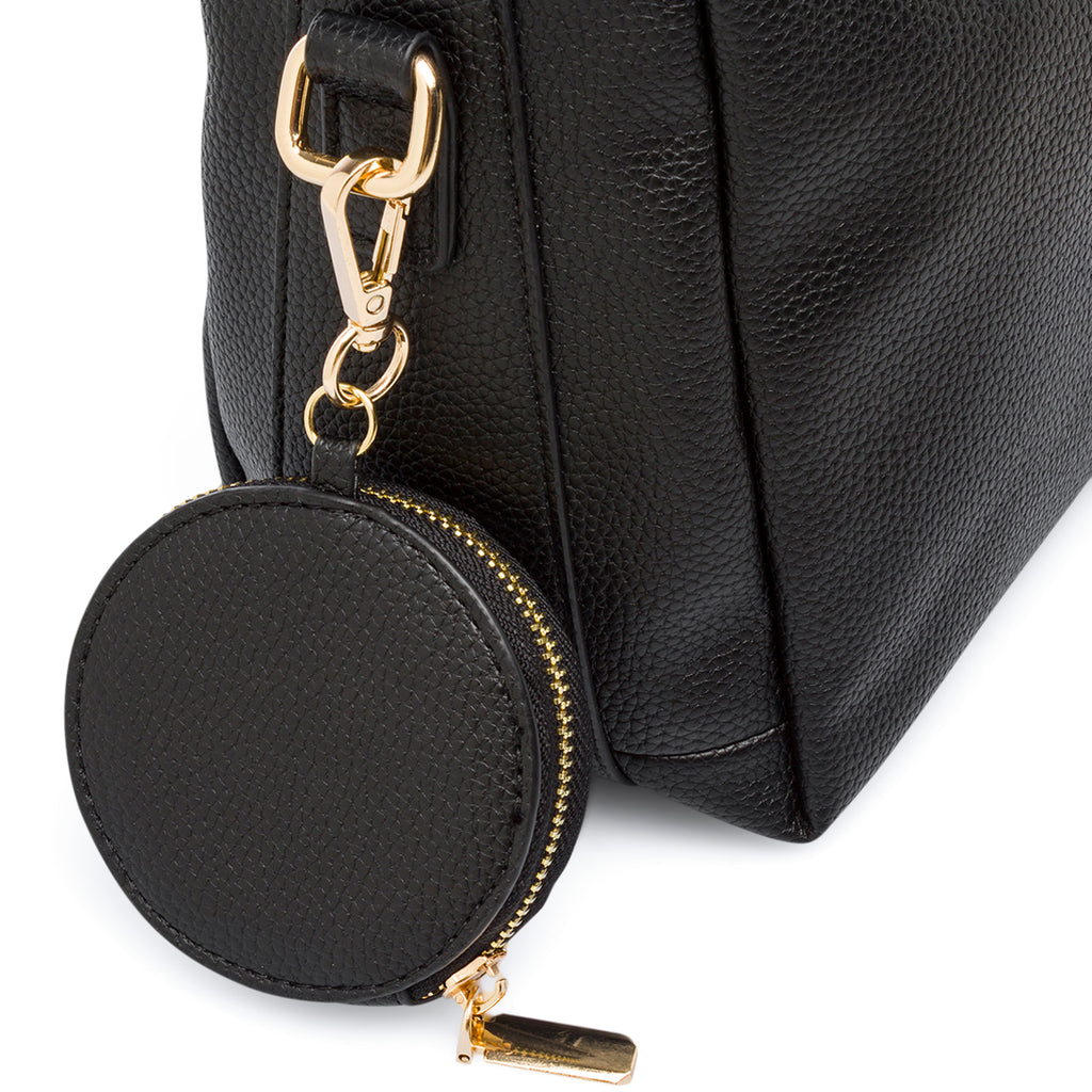 Borsa nera da Donna con portamonete Lora Ferres