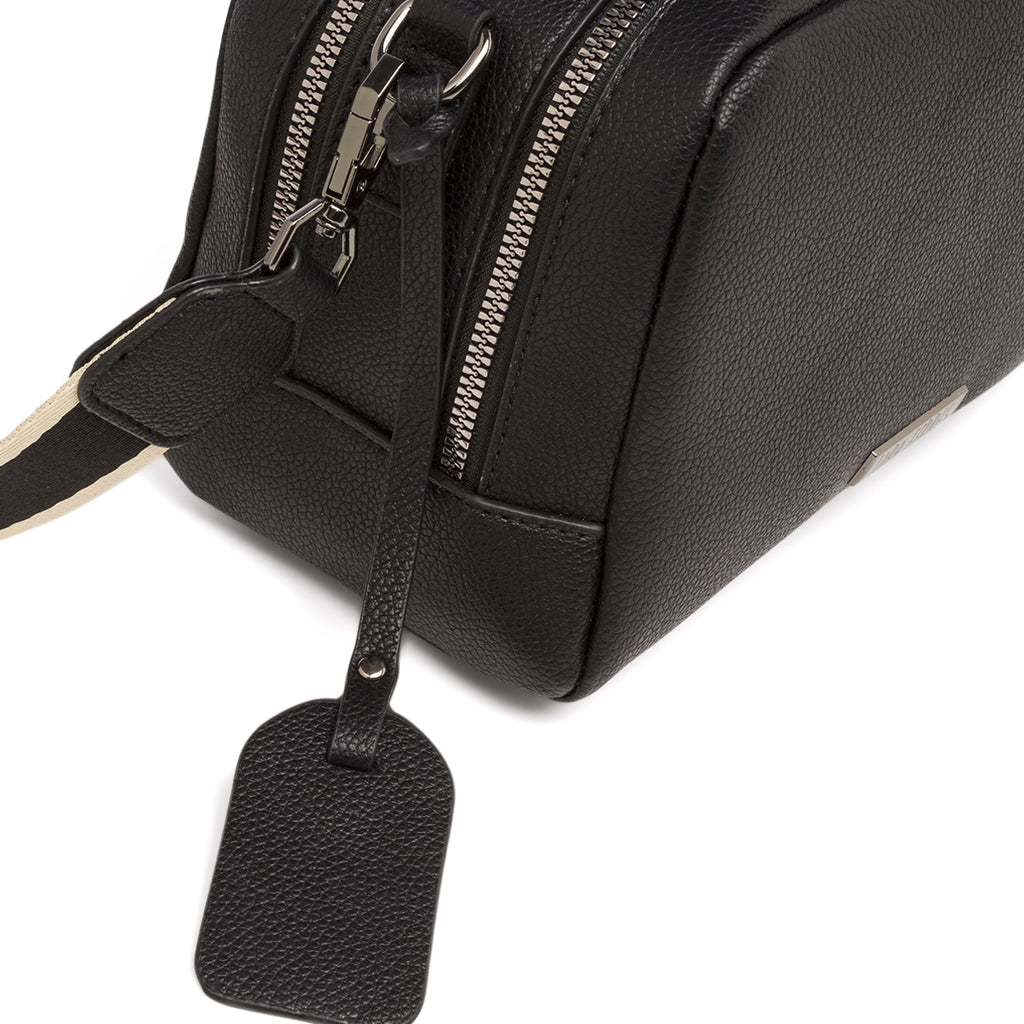 Borsa a mano da donna nera Lora Ferres con tracolla