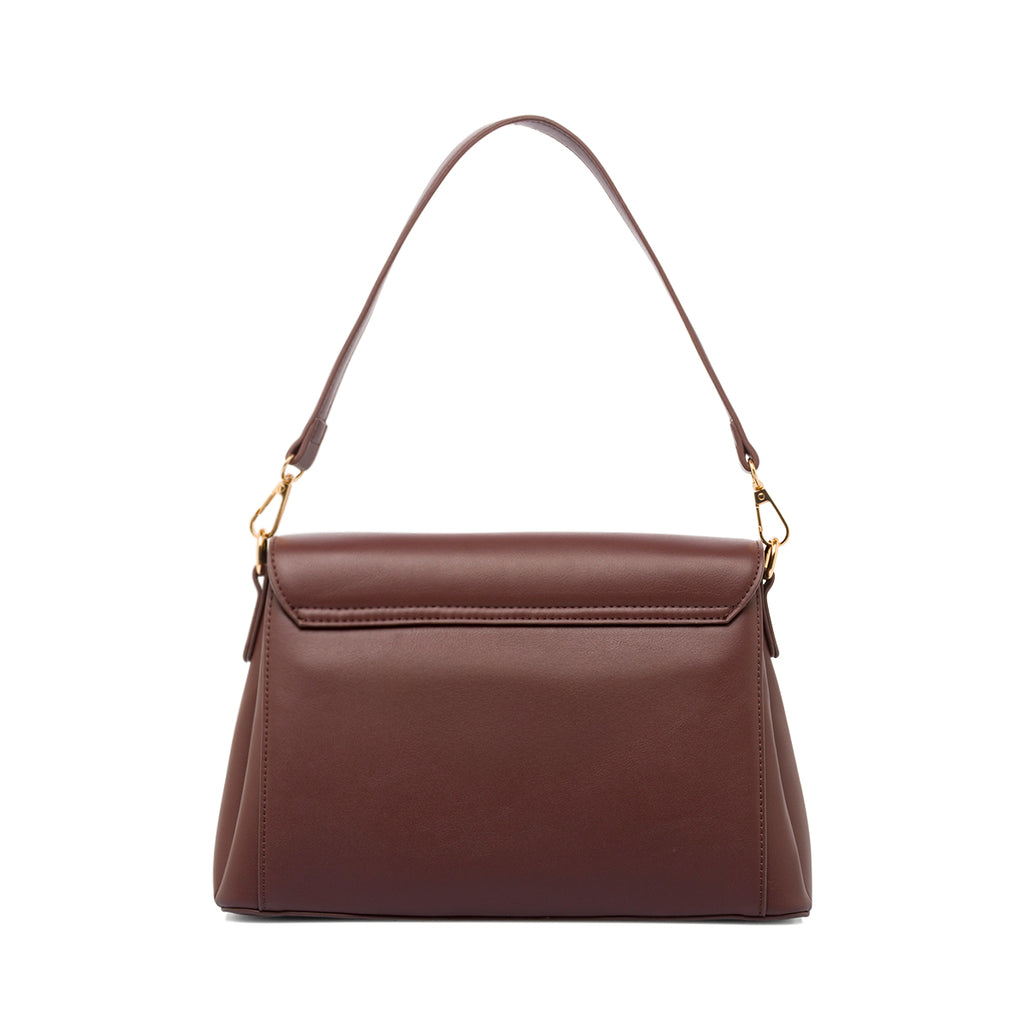 Borsa a mano marrone da Donna con logo  Lora Ferres