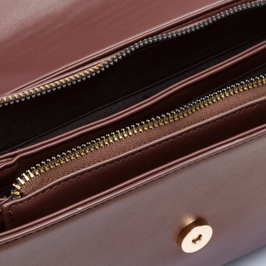 Borsa a mano marrone da Donna con logo  Lora Ferres