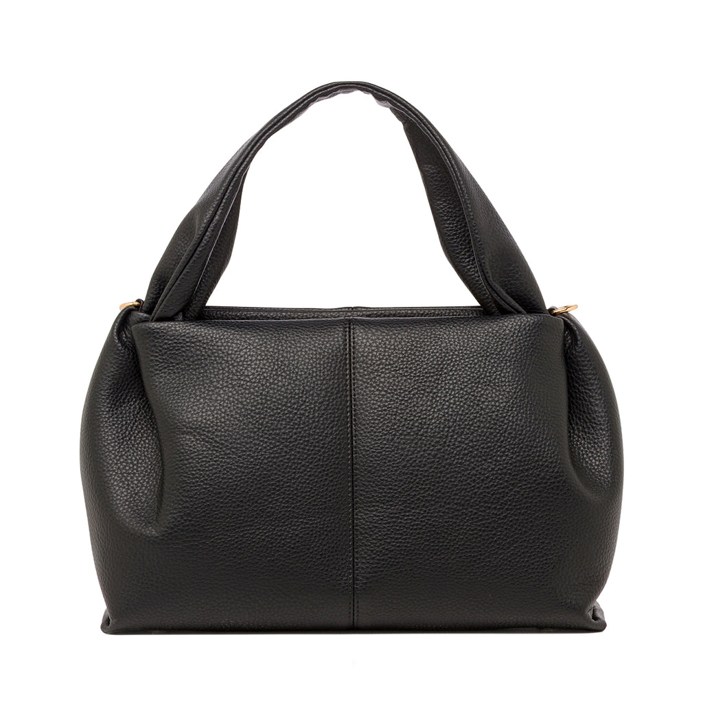 Borsa a Mano da Donna Nera con Manico Imbottito Swish Jeans