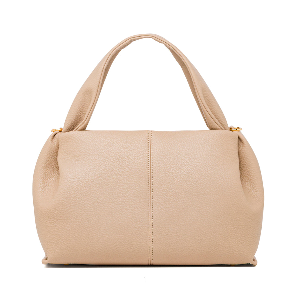 Borsa a Mano da Donna Beige con Manico Imbottito Swish Jeans