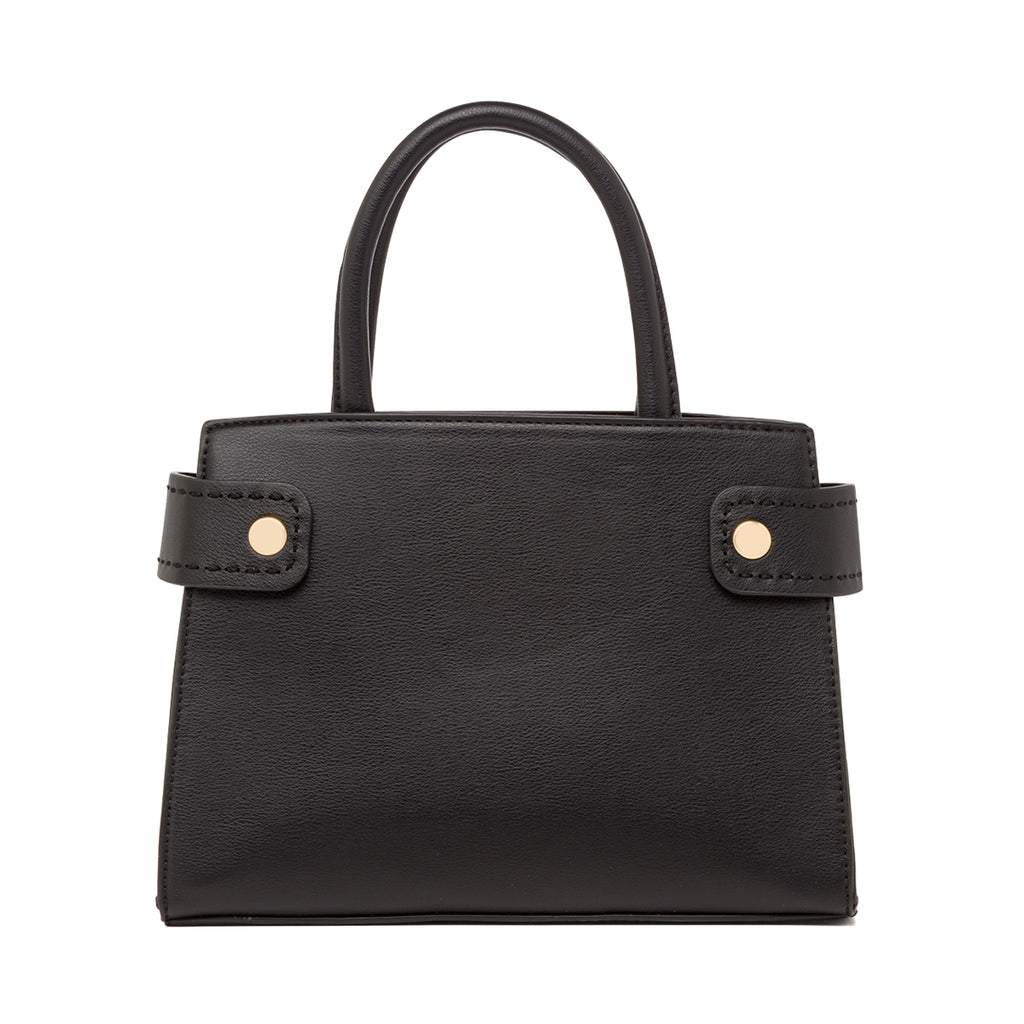 Borsa a Mano da Donna Nera con Fibbia Elegante Swish Jeans