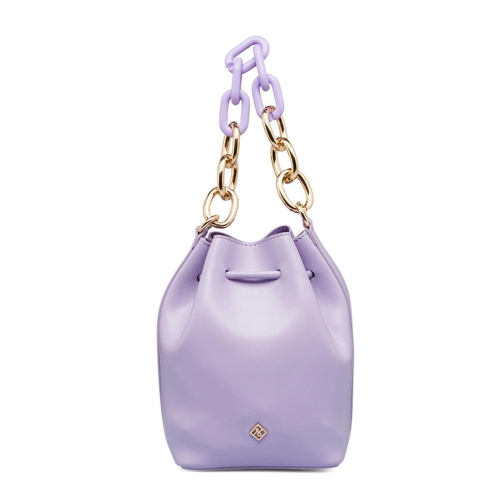 Borsa a tracolla lilla da donna in "pelle vegana" Call It Spring Minty