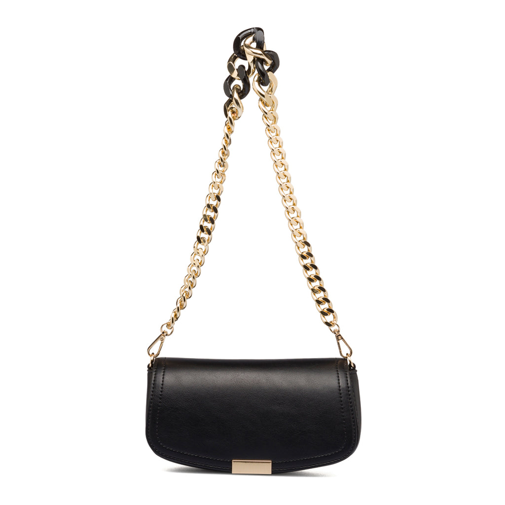 Borsa a tracolla nera da donna in "pelle vegana" Call It Spring No Shade