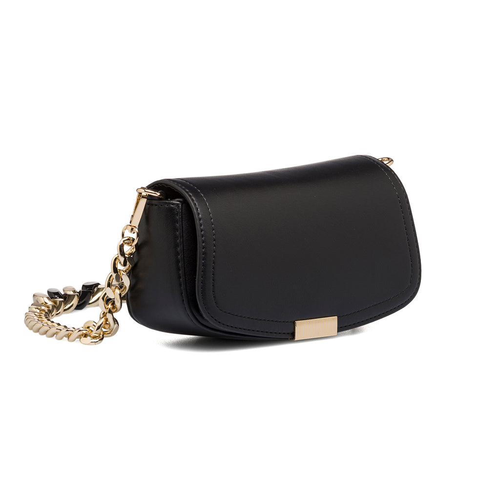 Borsa a tracolla nera da donna in "pelle vegana" Call It Spring No Shade