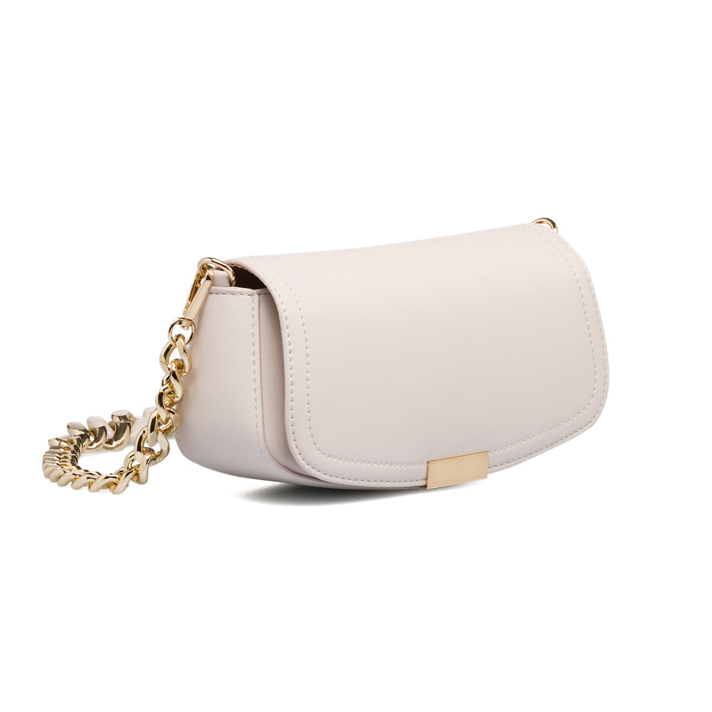 Borsa a tracolla beige da donna in "pelle vegana" Call It Spring No Shade