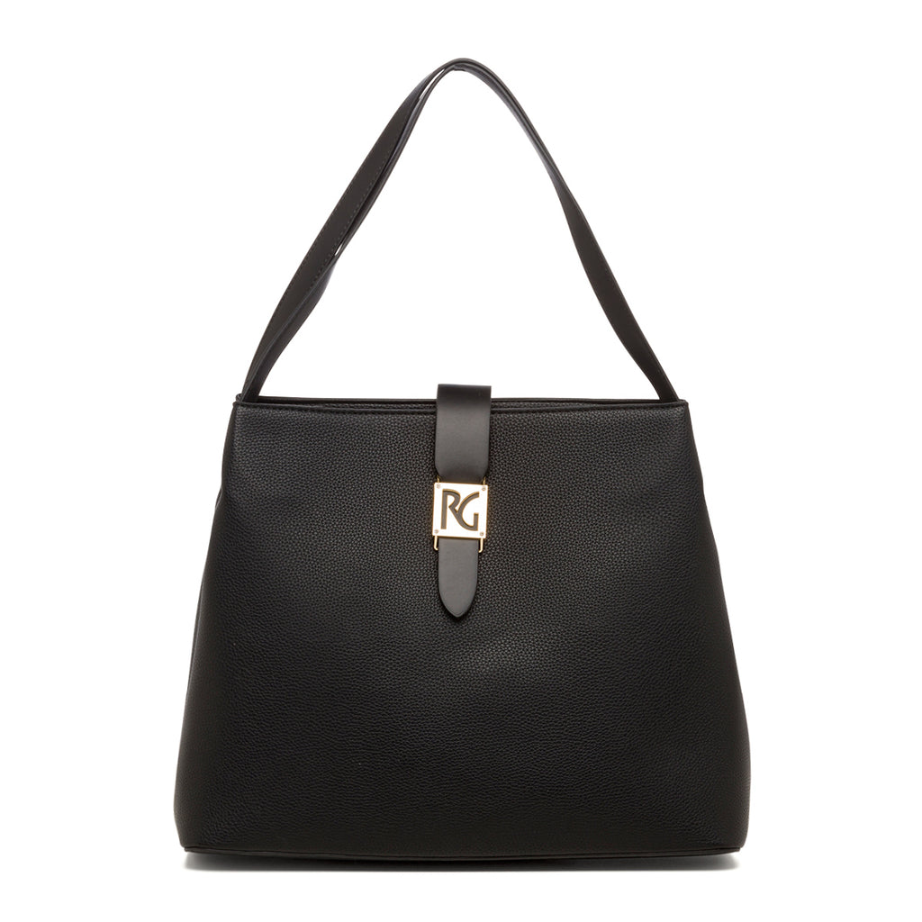 Borsa a spalla nera da donna Romeo Gigli Milano Wanda