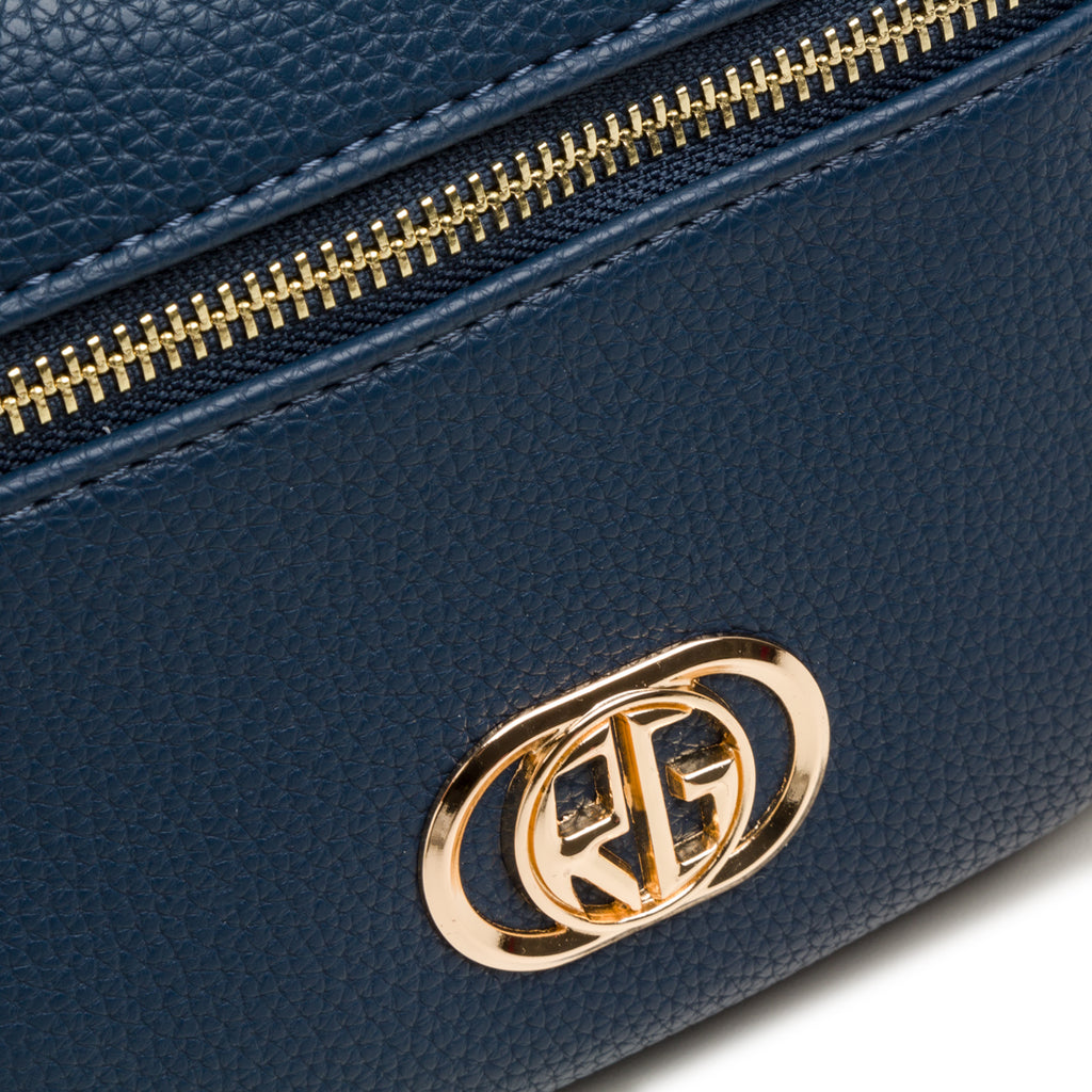 Borsa a tracolla blu da donna Romeo Gigli Milano Cristy