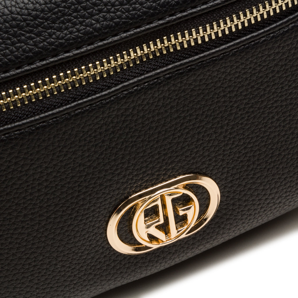 Borsa a tracolla nera da donna Romeo Gigli Milano Cristy