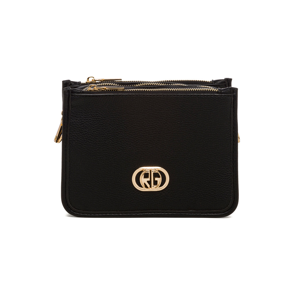 Borsa a tracolla nera da donna Romeo Gigli Milano Cristy