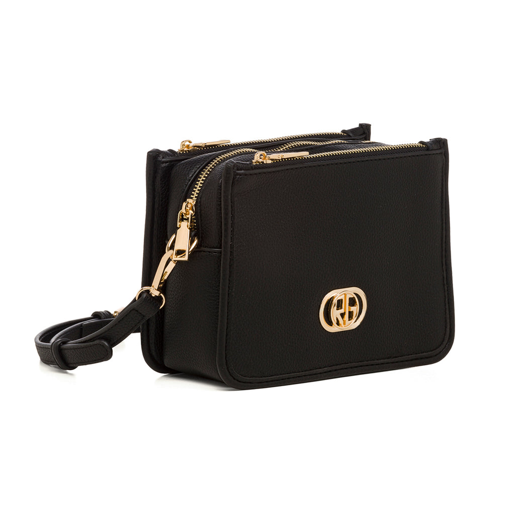 Borsa a tracolla nera da donna Romeo Gigli Milano Cristy