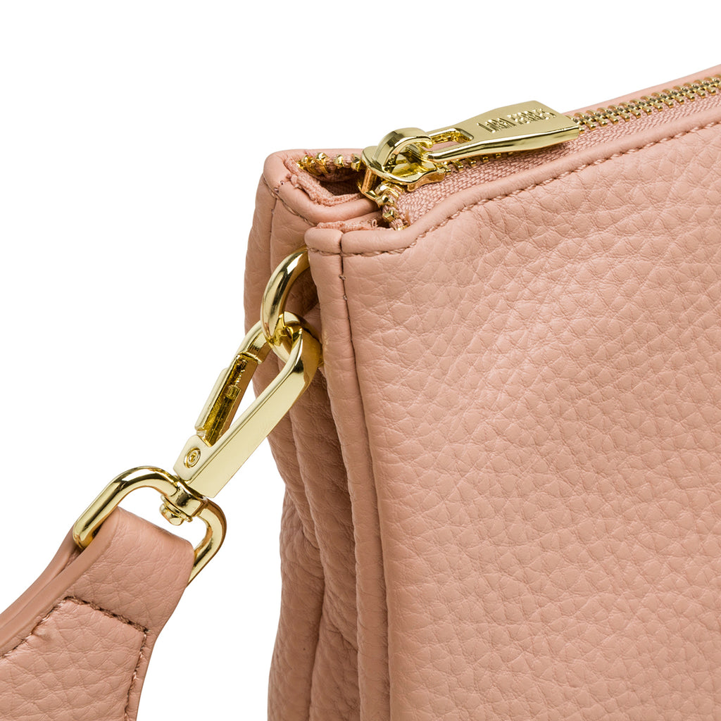 Borsa a tracolla rosa Lora Ferres