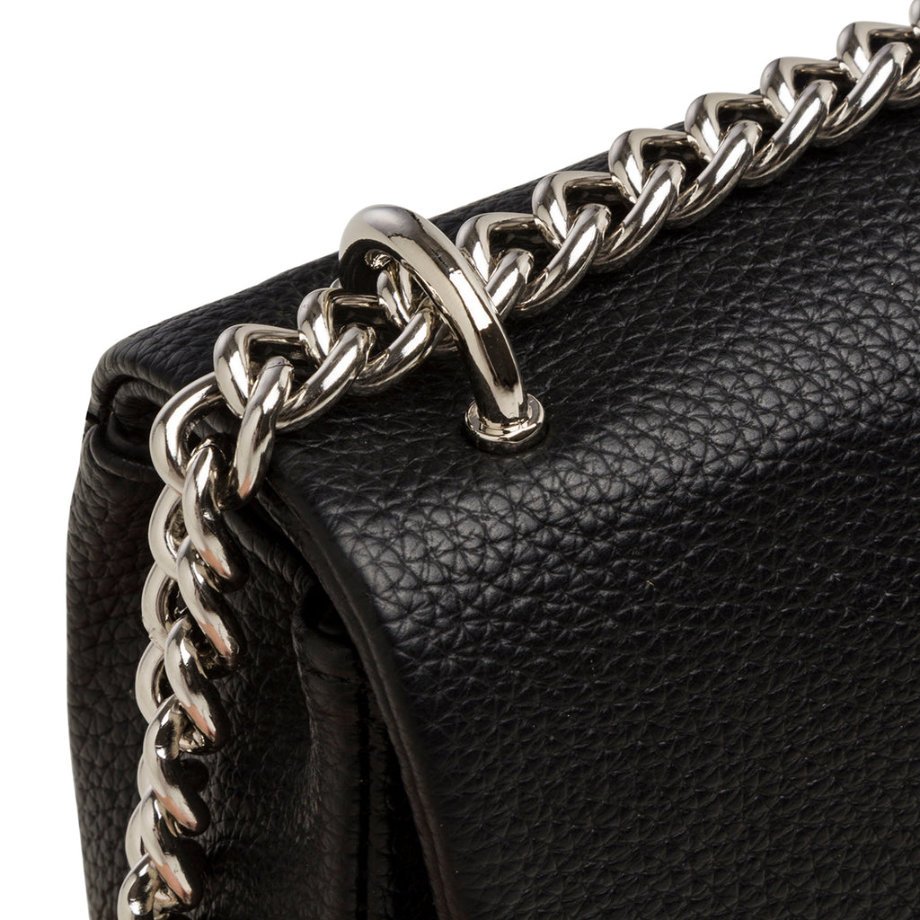 Borsa a tracolla nera Lora Ferres