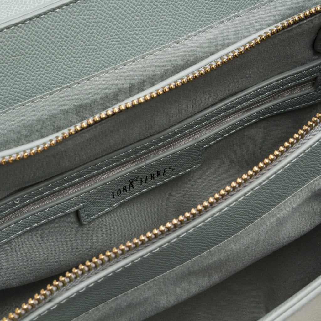 Borsa a tracolla azzurra da donna Lora Ferres