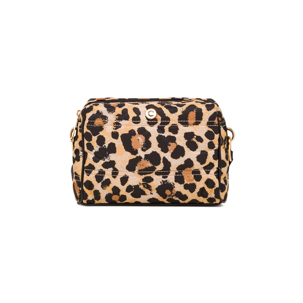 Borsa a tracolla leopardata da donna Carrera Jeans