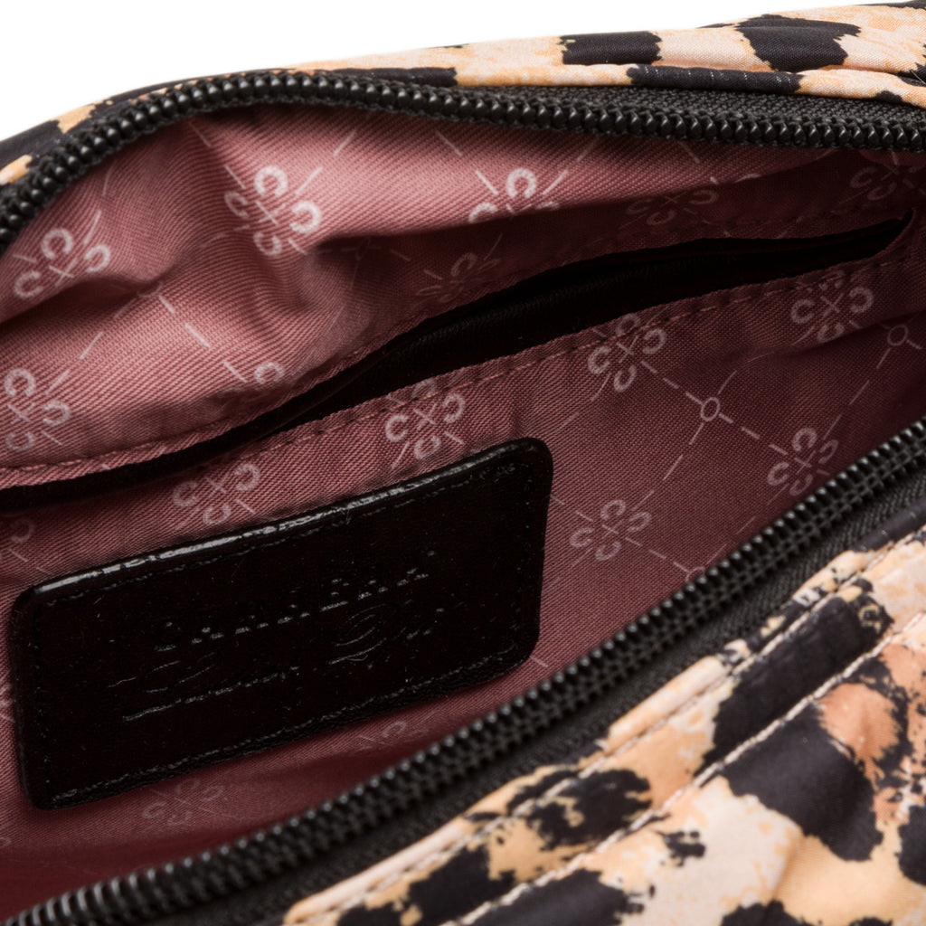 Borsa a tracolla leopardata da donna Carrera Jeans
