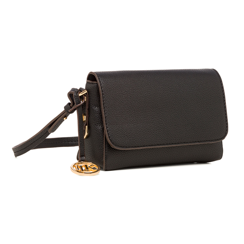 Borsa a tracolla nera da donna Lumberjack