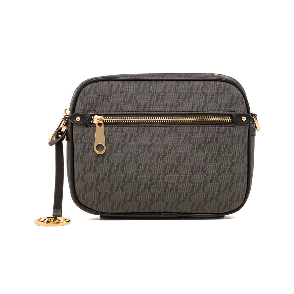 Borsa a tracolla nera da donna Lumberjack
