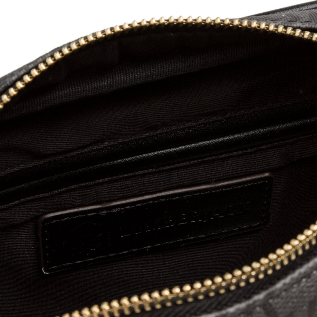 Borsa a tracolla nera da donna Lumberjack