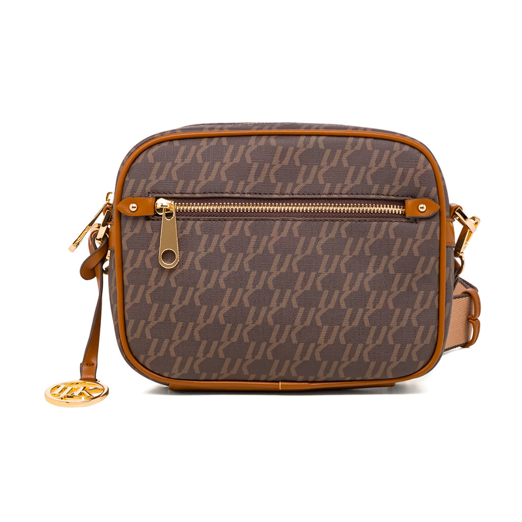 Borsa a tracolla marrone da donna Lumberjack