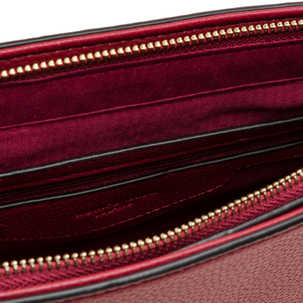 Borsa a tracolla rossa con logo Romeo Gigli Milano