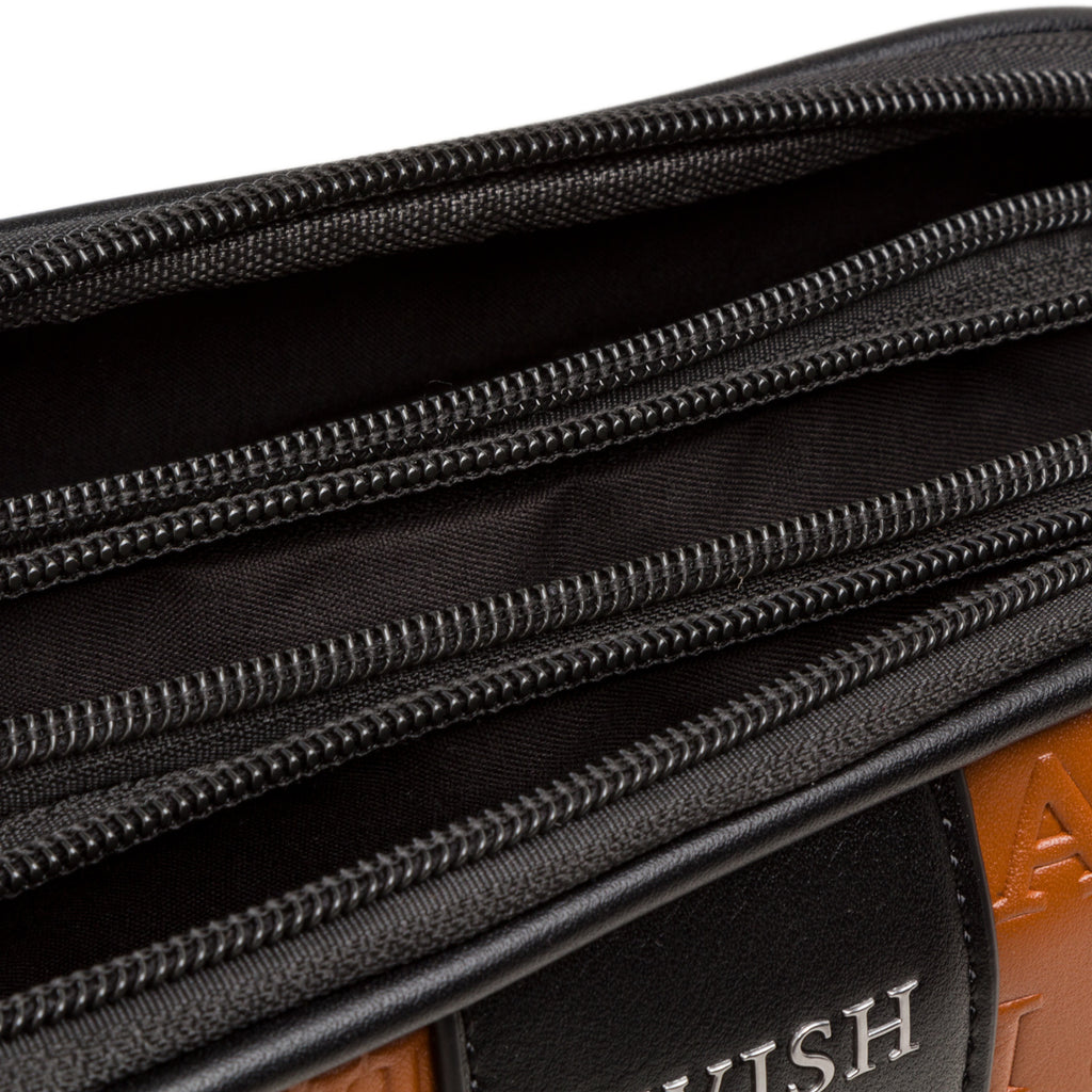 Borsa a tracolla color cuoio da donna Swish Jeans