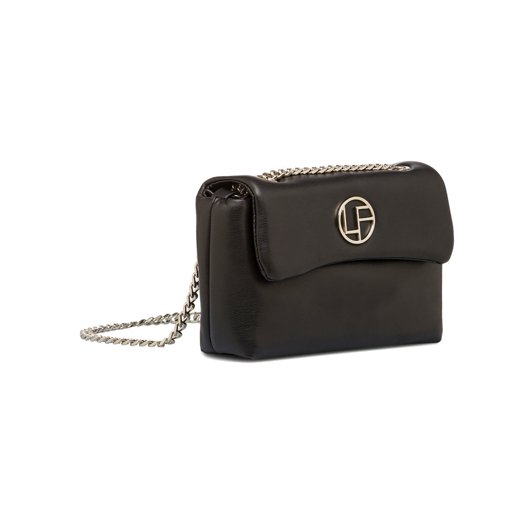 Borsa a tracolla nera da Donna con catena Lora Ferres