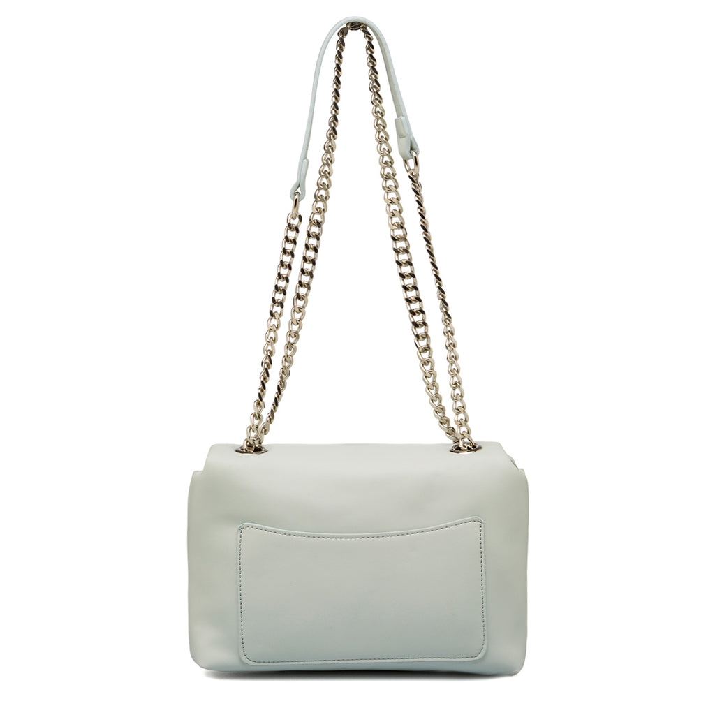 Borsa a tracolla azzurra da Donna con catena Lora Ferres