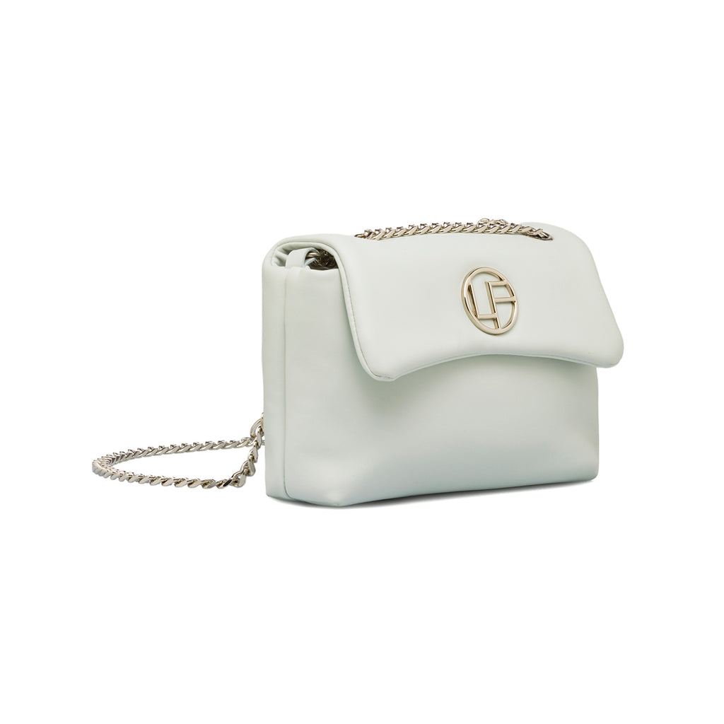 Borsa a tracolla azzurra da Donna con catena Lora Ferres