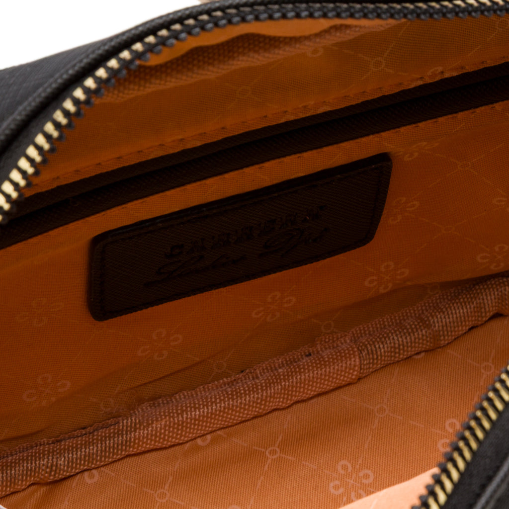 Borsa a tracolla nera da Donna con tracolla beige Carrera Jeans