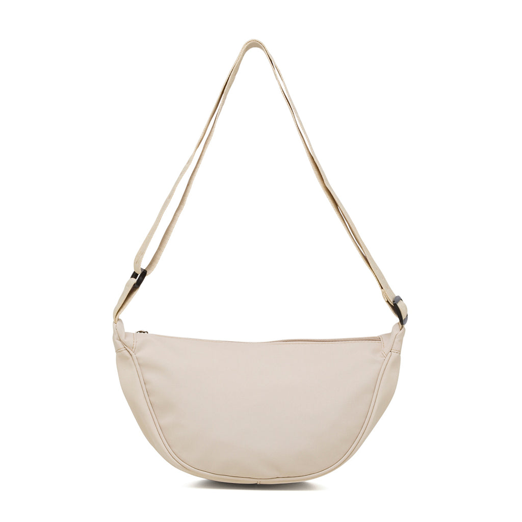 Borsa a tracolla beige in tessuto da Donna Swish Jeans