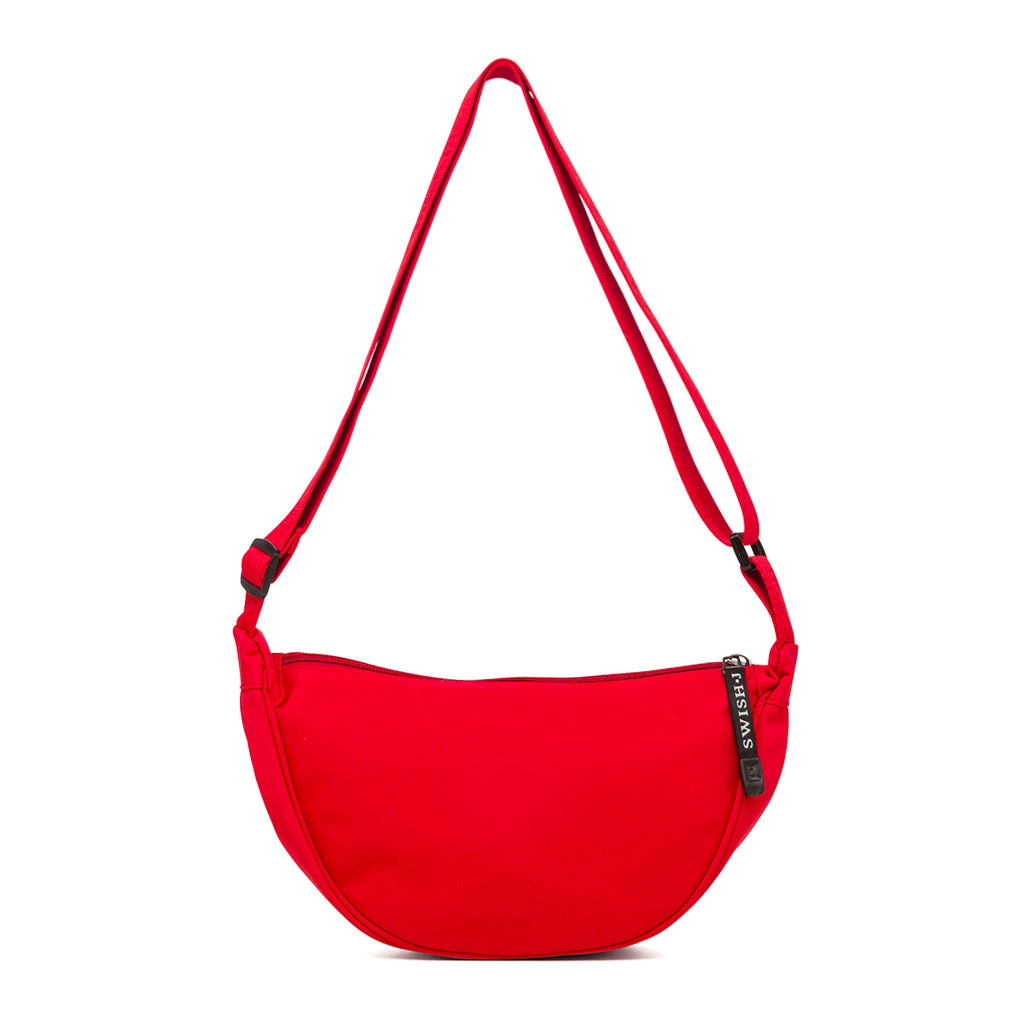 Borsa a tracolla rossa in tessuto da Donna Swish Jeans