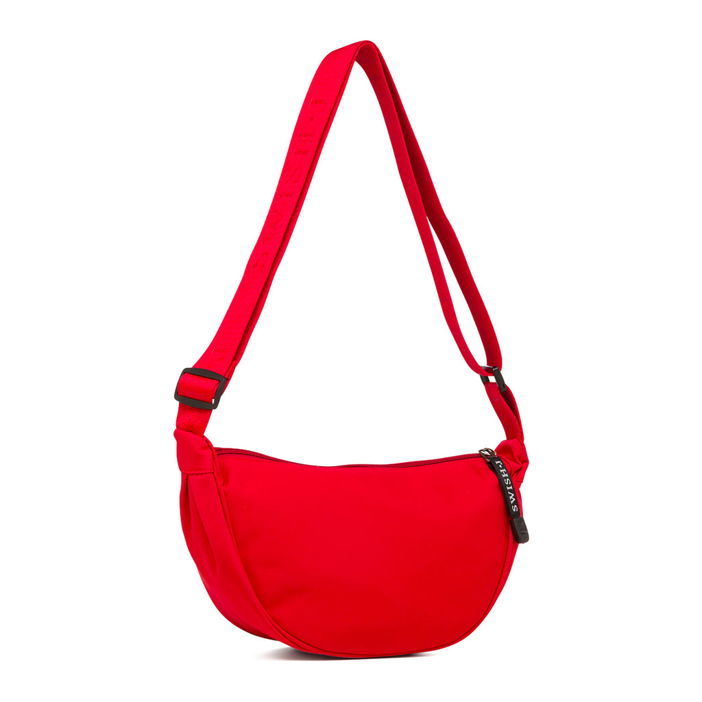 Borsa a tracolla rossa in tessuto da Donna Swish Jeans